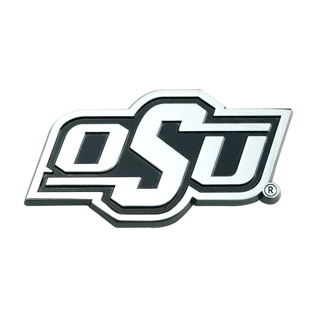 NCAA Oklahoma State Cowboys Logo Brands Chrome Metal Emblem