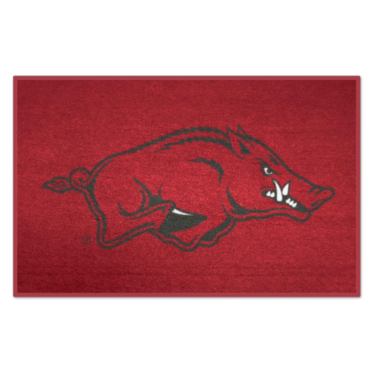 NCAA Arkansas Razorbacks Logo Brands Starter Mat