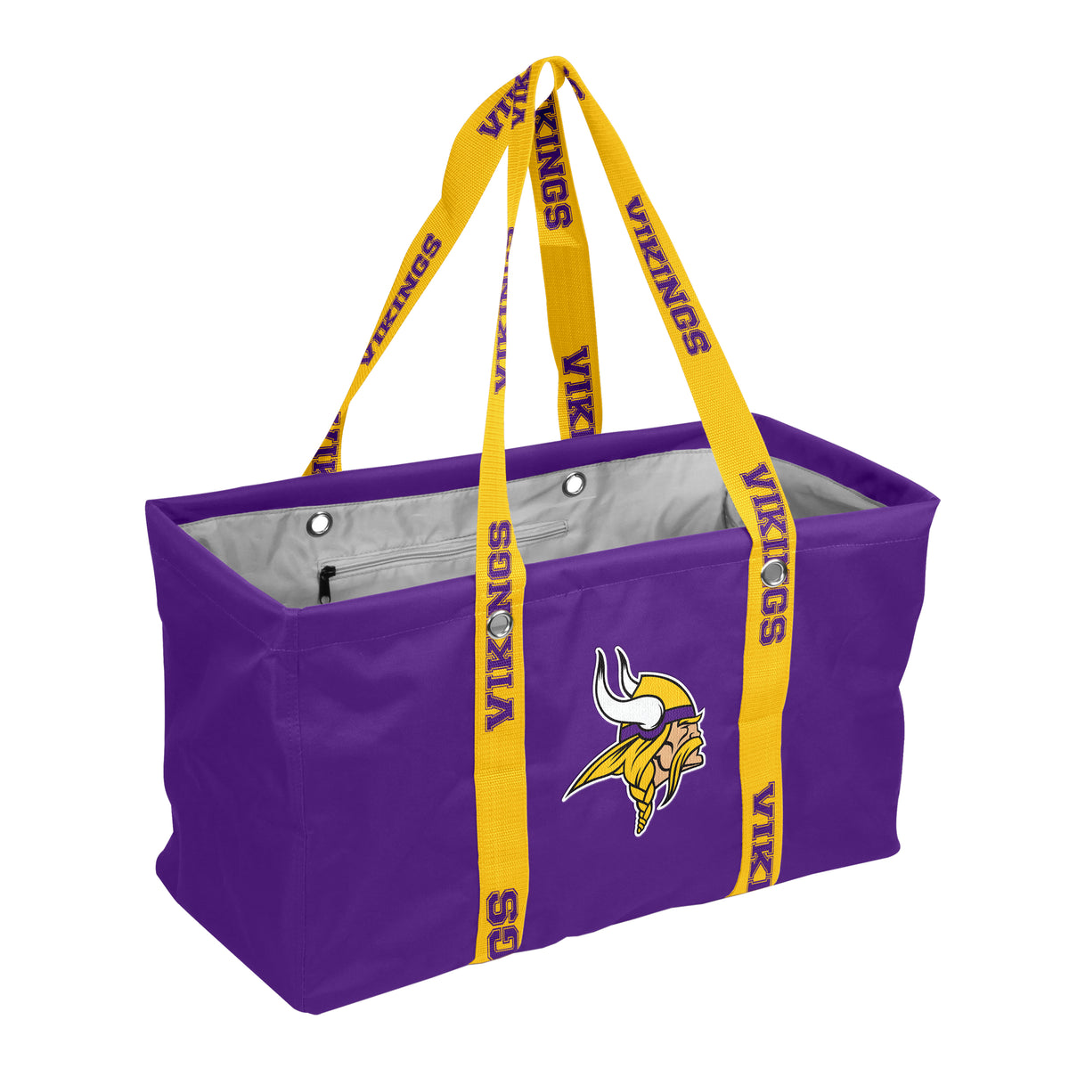 NFL Minnesota Vikings Logo Brands Picnic Caddy with Dig Strap