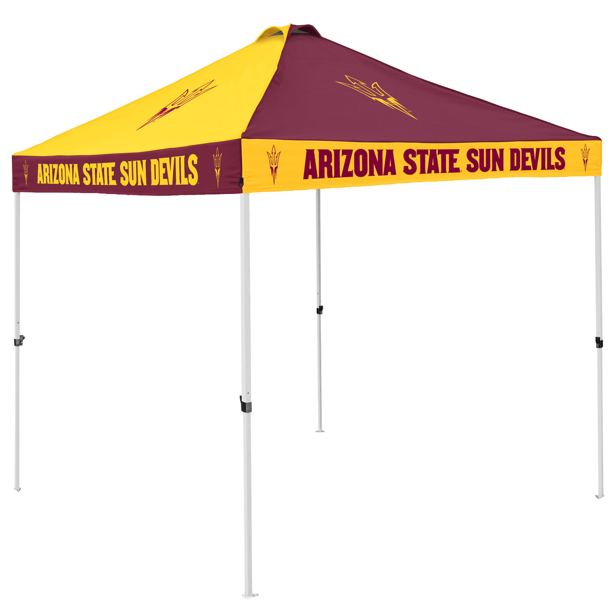 NCAA Arizona State Sun Devils Logo Brands Checkerboard Canopy