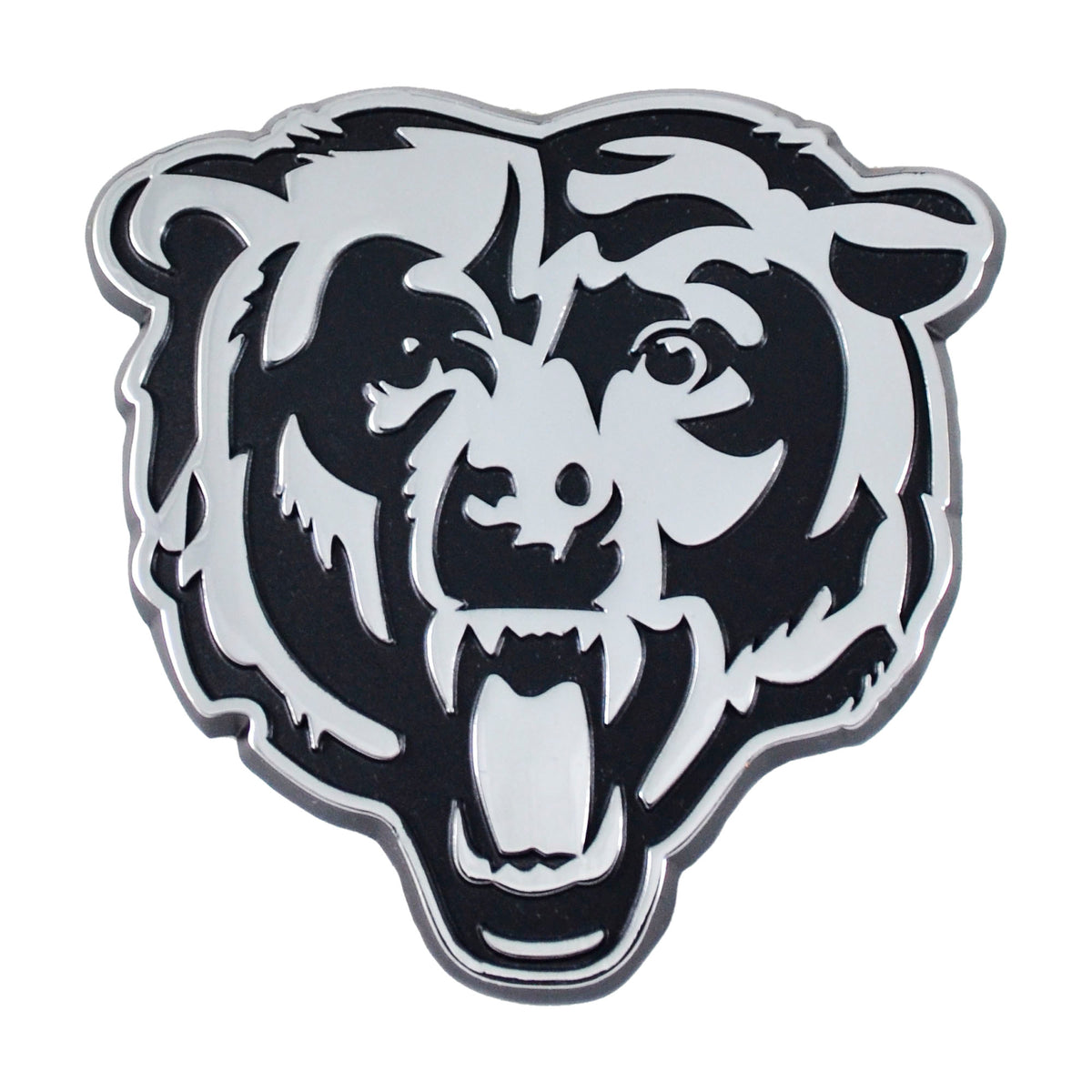 NFL Chicago Bears Logo Brands Chrome Metal Emblem