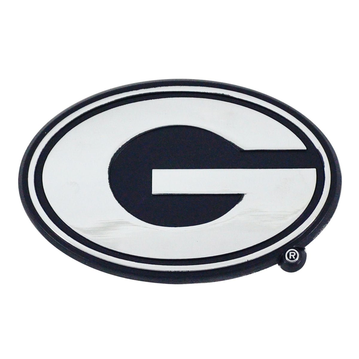 NCAA Georgia Bulldogs Logo Brands Chrome Metal Emblem