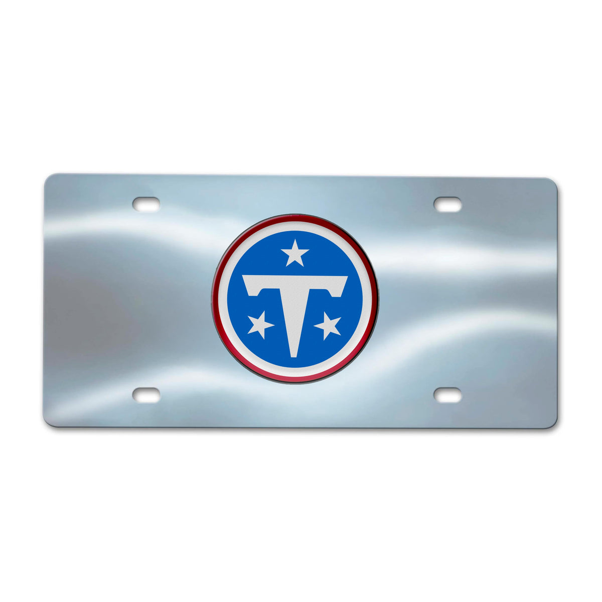 NFL Tennessee Titans Logo Brands Chrome Diecast License Plate