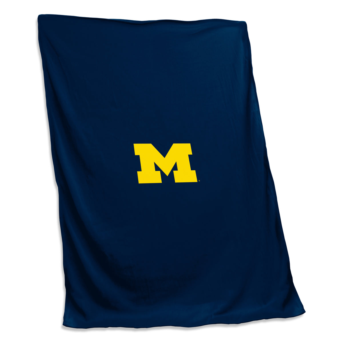 NCAA Michigan Wolverines Logo Brands Sweatshirt Blanket