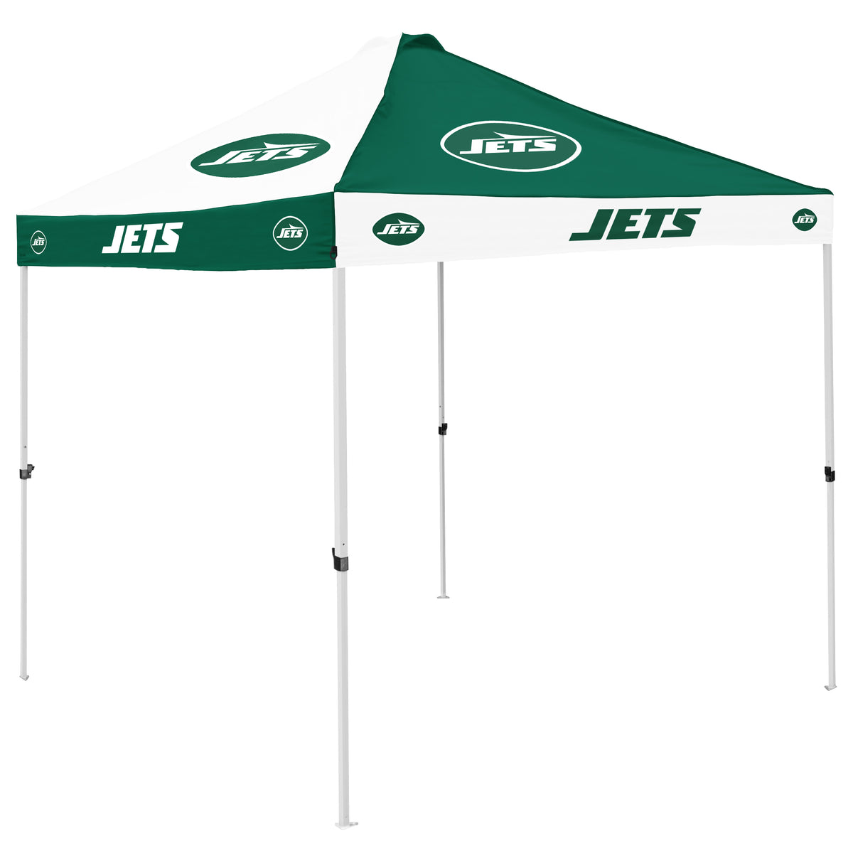NFL New York Jets Logo Brands Checkerboard Canopy