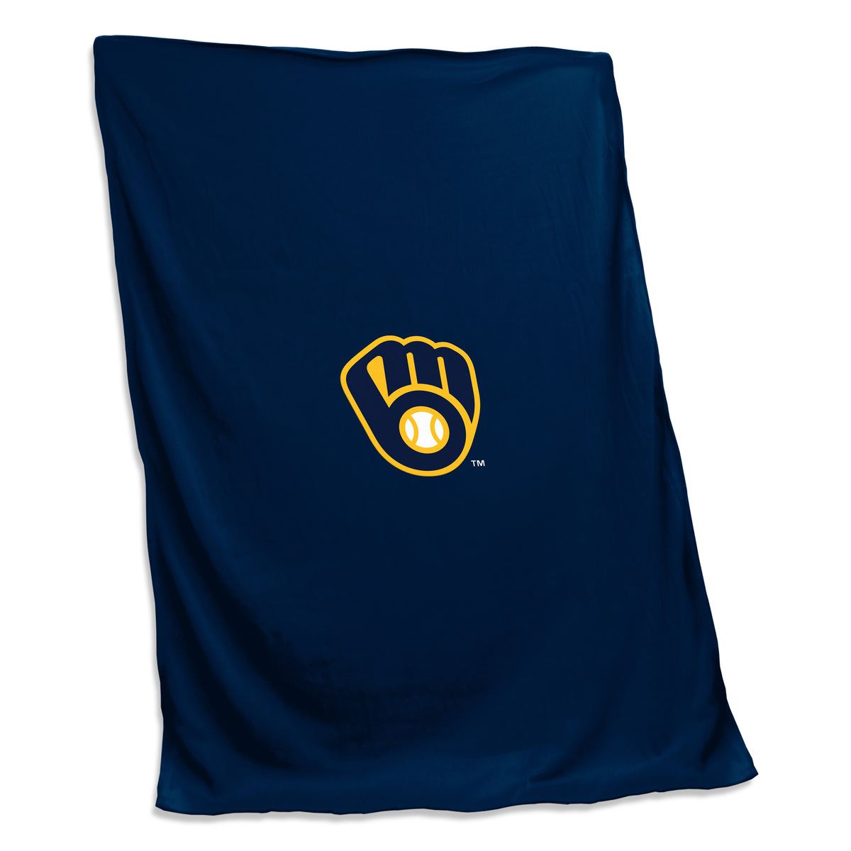 MLB Milwaukee Brewers Logo Brands Sweatshirt Blanket