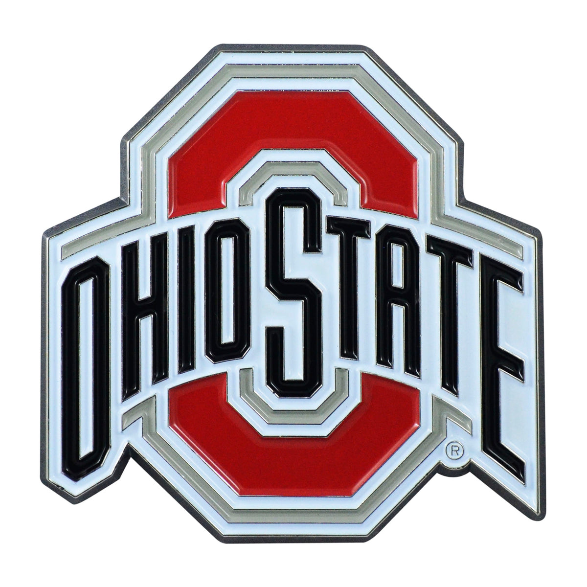 NCAA Ohio State Buckeyes Logo Brands Color Metal Emblem