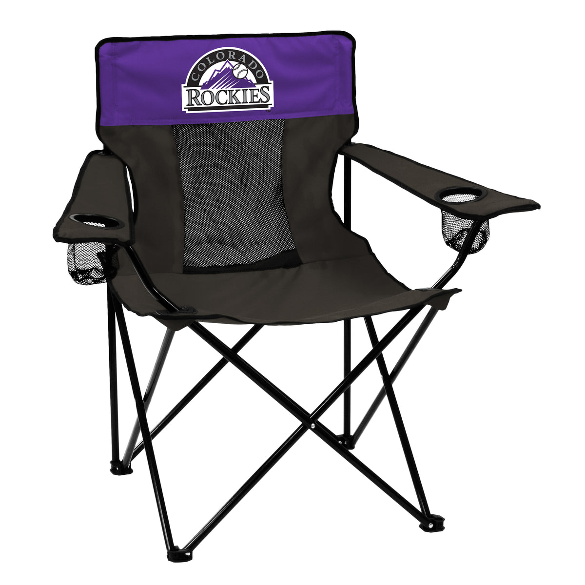 MLB Colorado Rockies Logo Brands Elite Chair