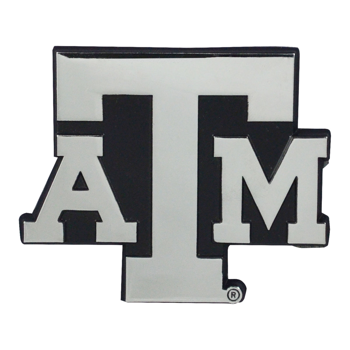 NCAA Texas A&M Aggies Logo Brands Chrome Metal Emblem