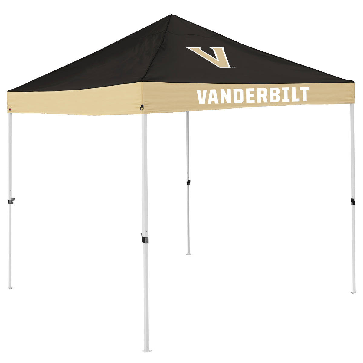 NCAA Vanderbilt Commodores Logo Brands Economy Canopy