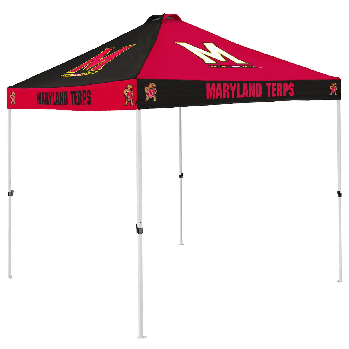 NCAA Maryland Terrapins Logo Brands Checkerboard Canopy