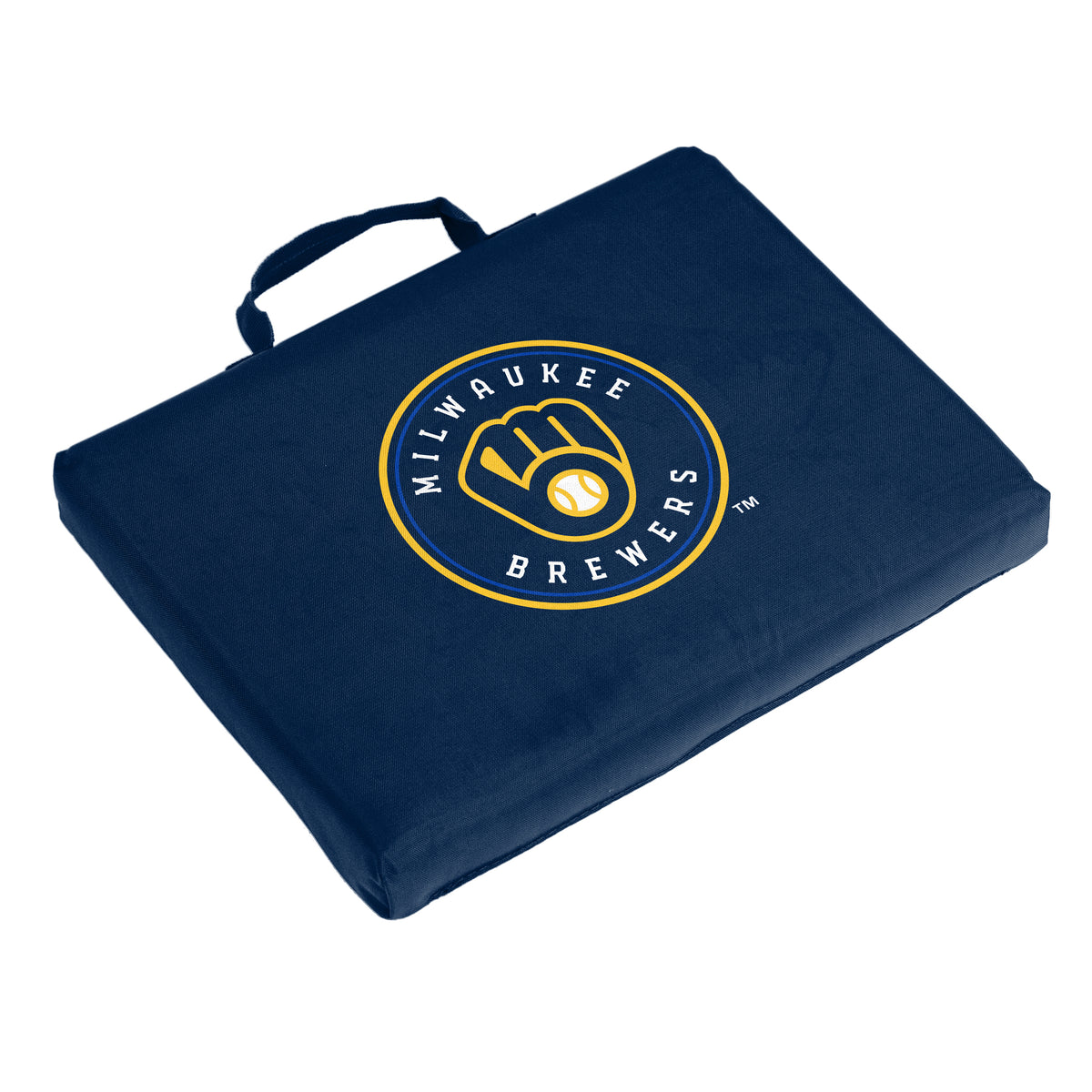 MLB Milwaukee Brewers Logo Brands Bleacher Cushion