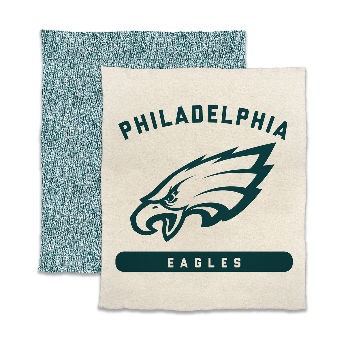 NFL Philadelphia Eagles Logo Brands 50x60 Luxe Dreams Throw