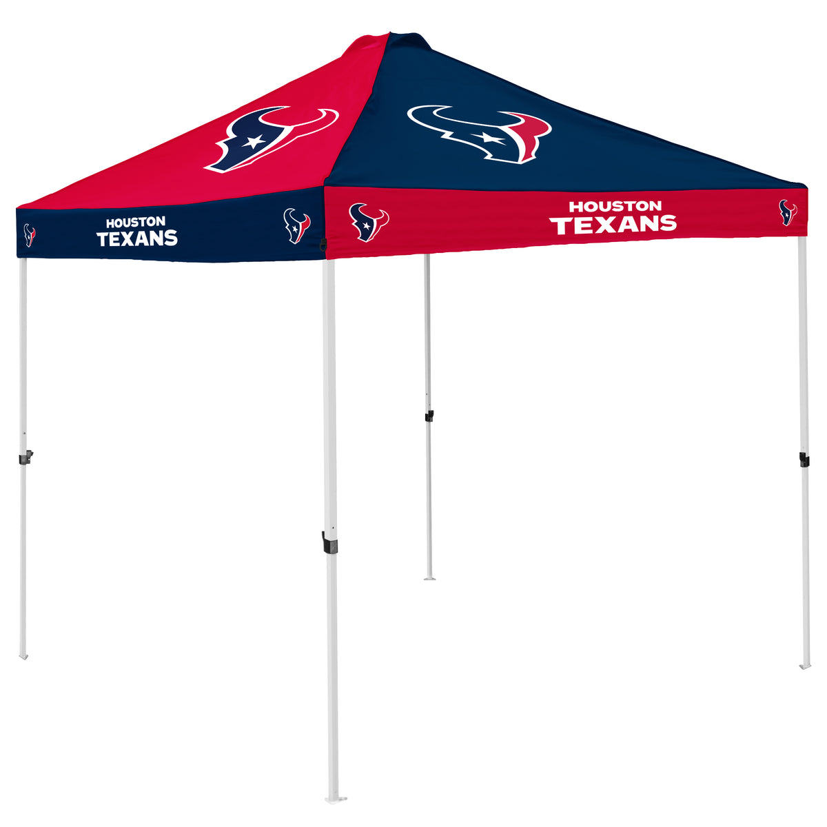 NFL Houston Texans Logo Brands Checkerboard Canopy
