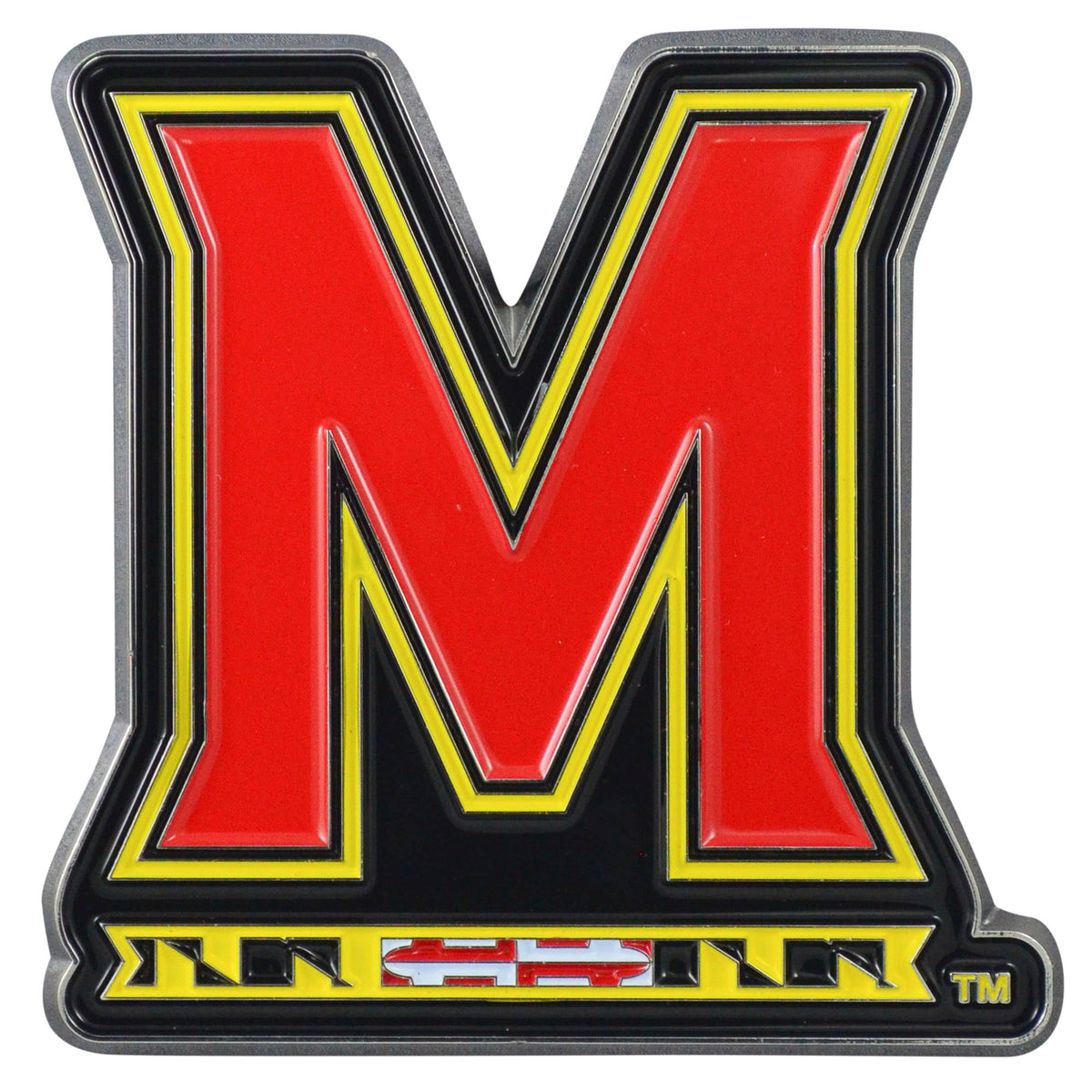 NCAA Maryland Terrapins Logo Brands Color Metal Emblem