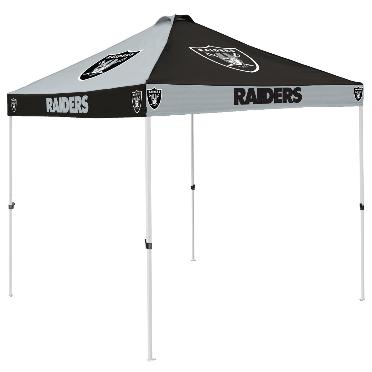 NFL Las Vegas Raiders Logo Brands Checkerboard Canopy