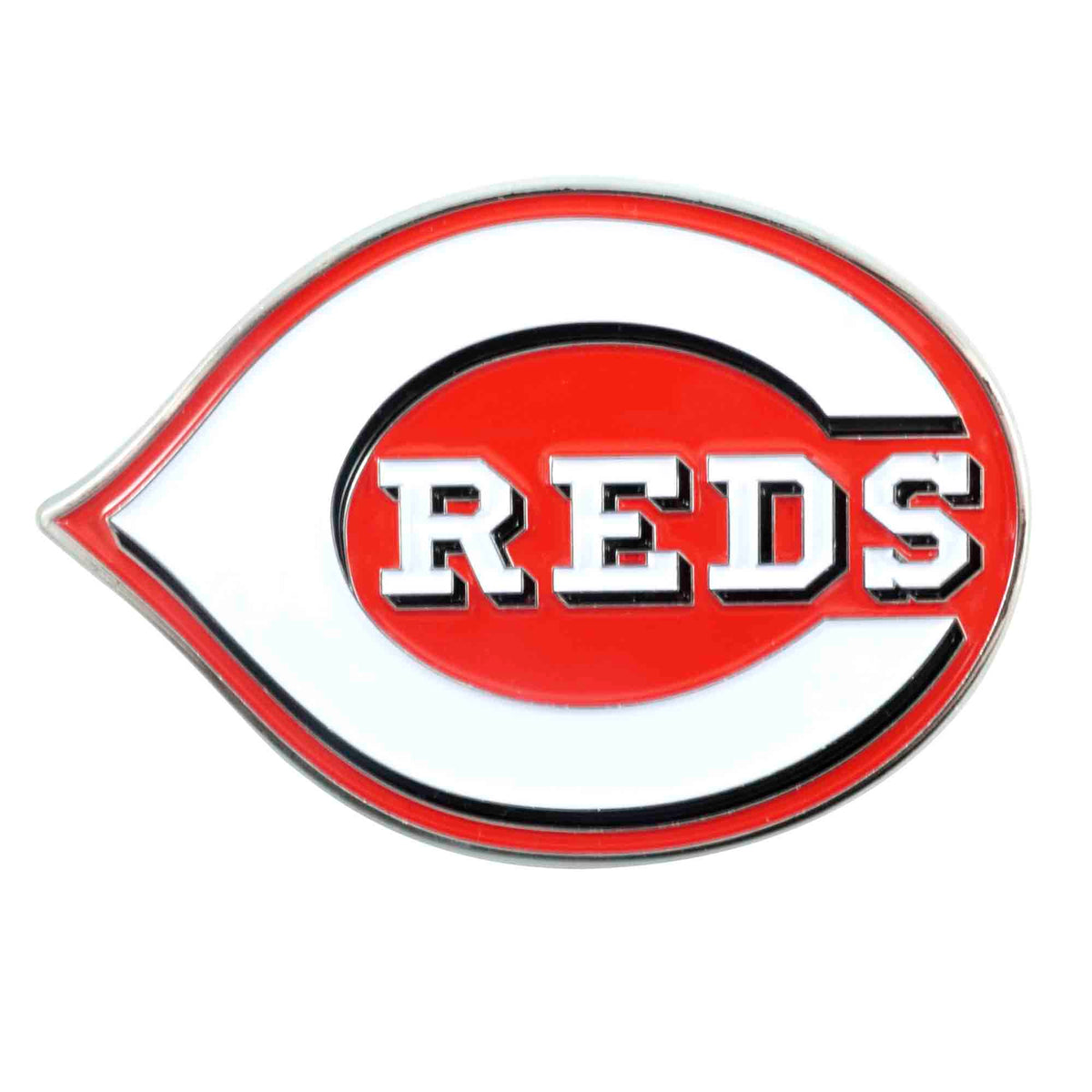 MLB Cincinnati Reds Logo Brands Color Metal Emblem