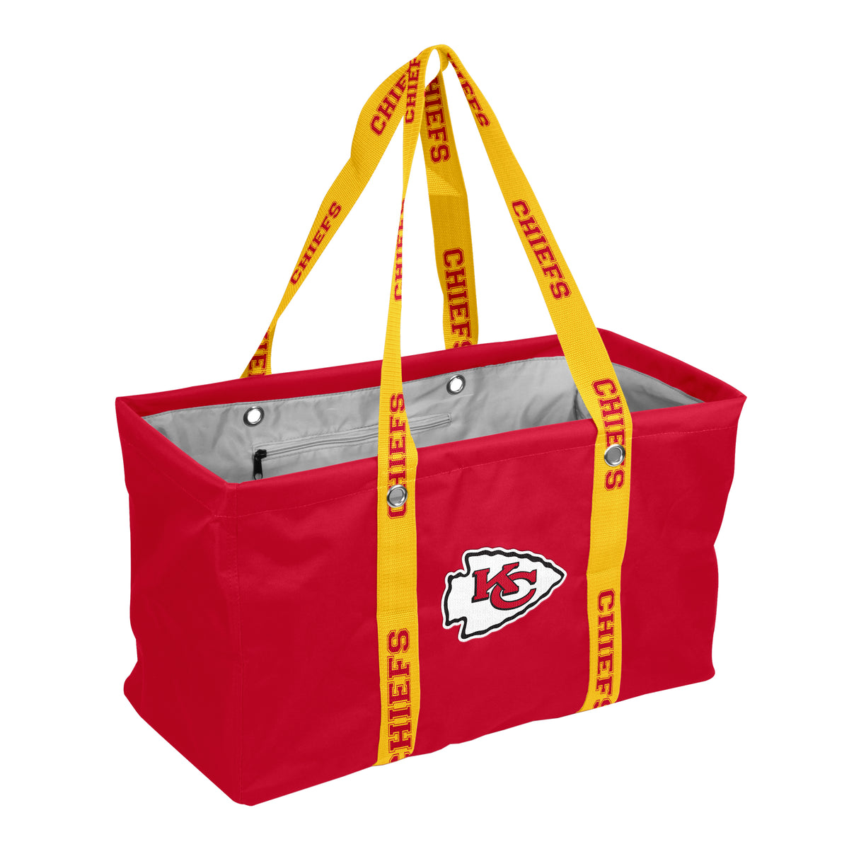 NFL Kansas City Chiefs Logo Brands Picnic Caddy with Dig Strap