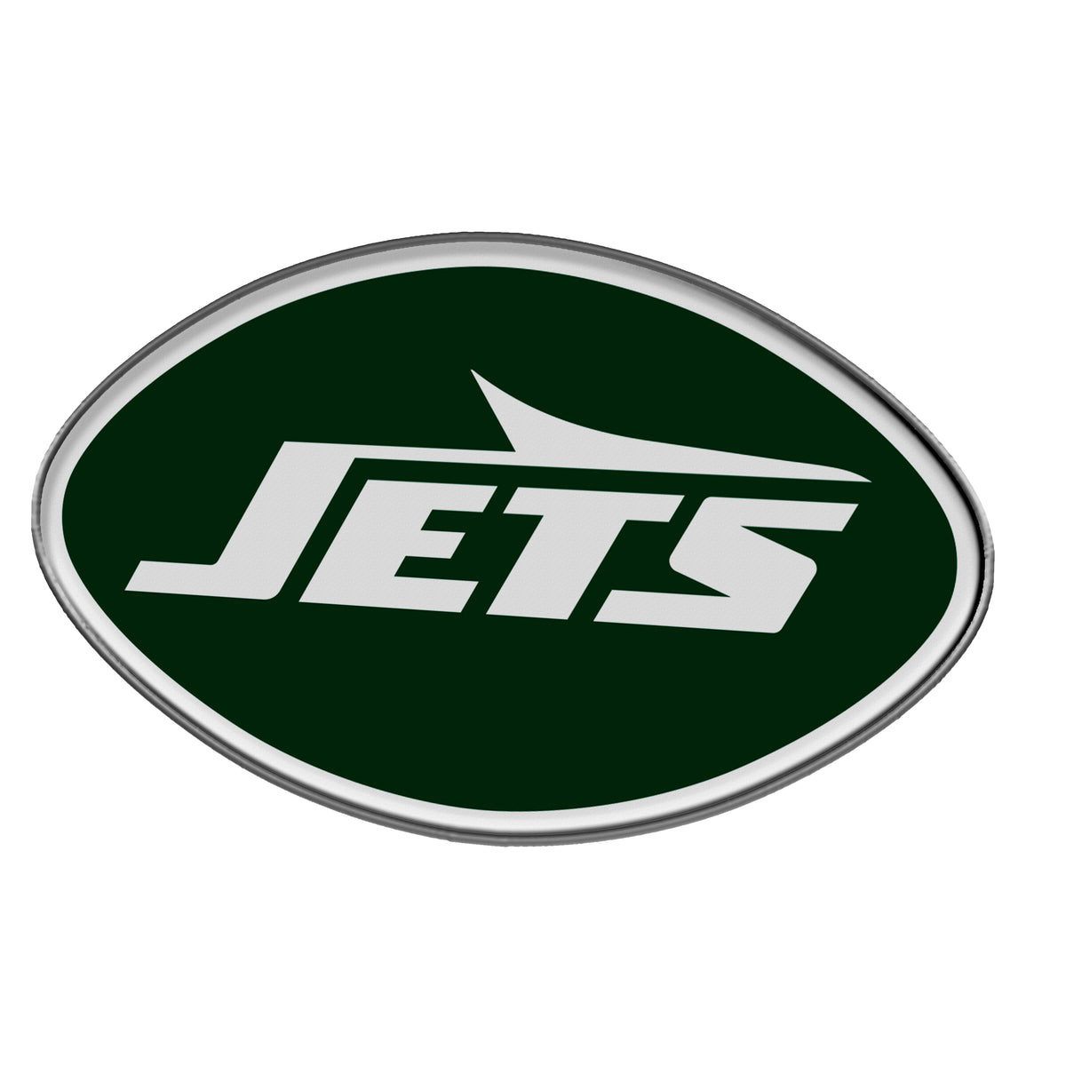 NFL New York Jets Logo Brands Color Metal Emblem
