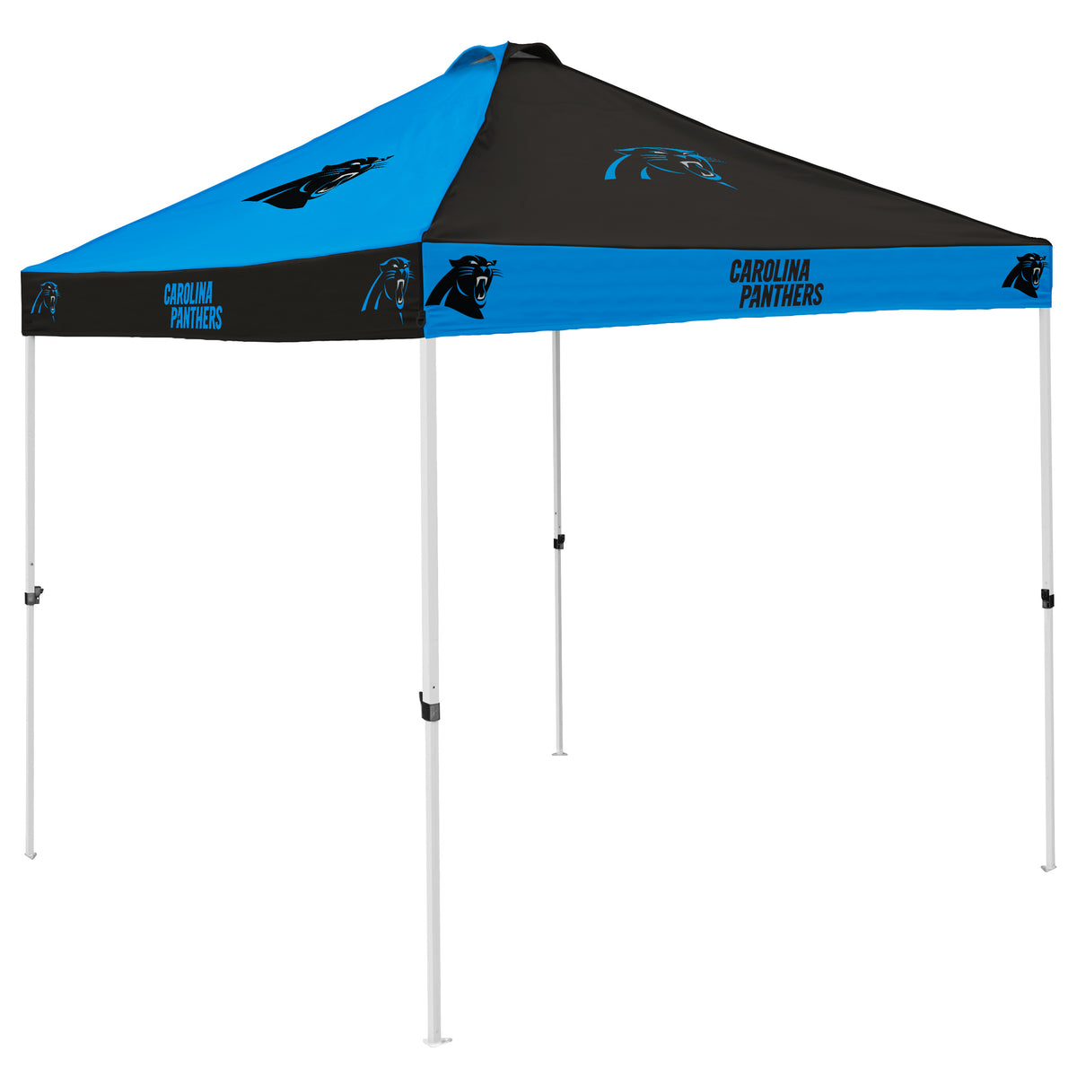 NFL Carolina Panthers Logo Brands Checkerboard Canopy
