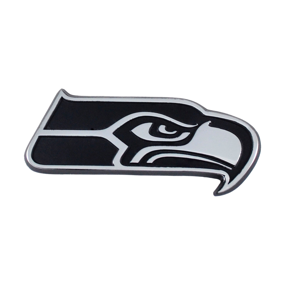 NFL Seattle Seahawks Logo Brands Chrome Metal Emblem