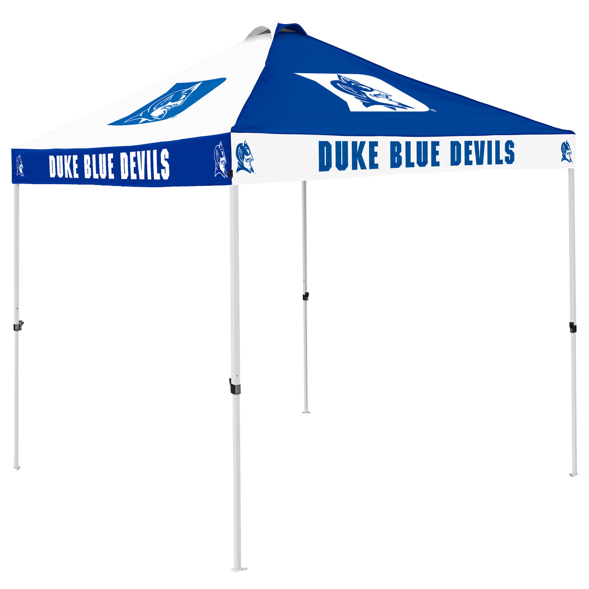 NCAA Duke Blue Devils Logo Brands Checkerboard Canopy