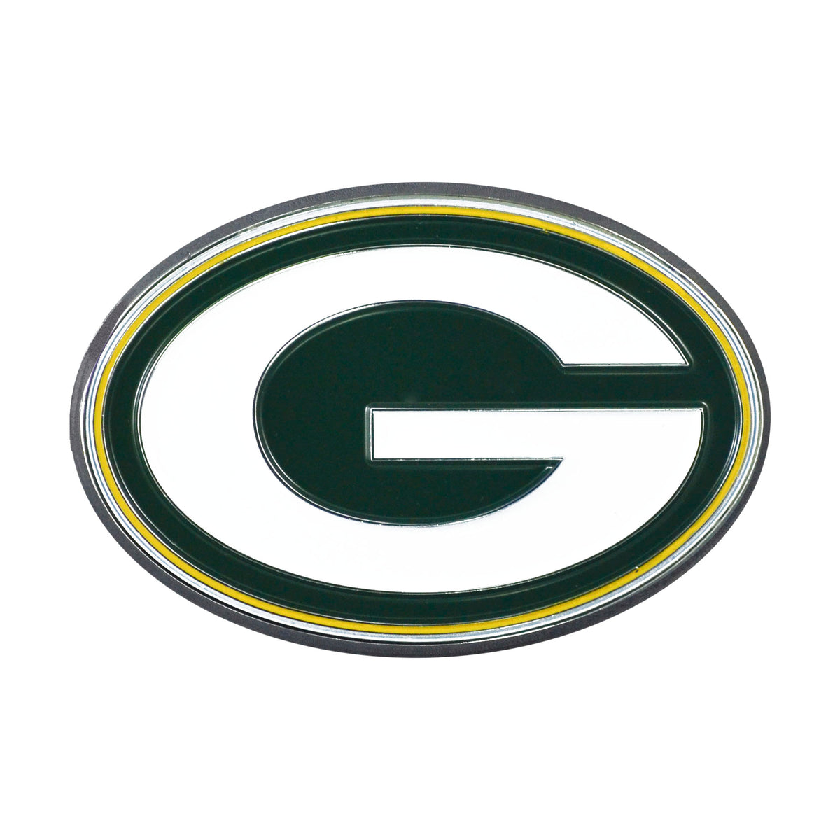 NFL Green Bay Packers Logo Brands Color Metal Emblem