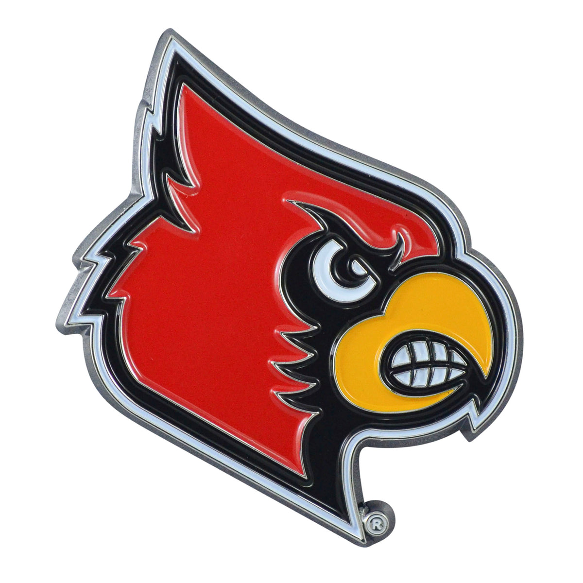 NCAA Louisville Cardinals Logo Brands Color Metal Emblem