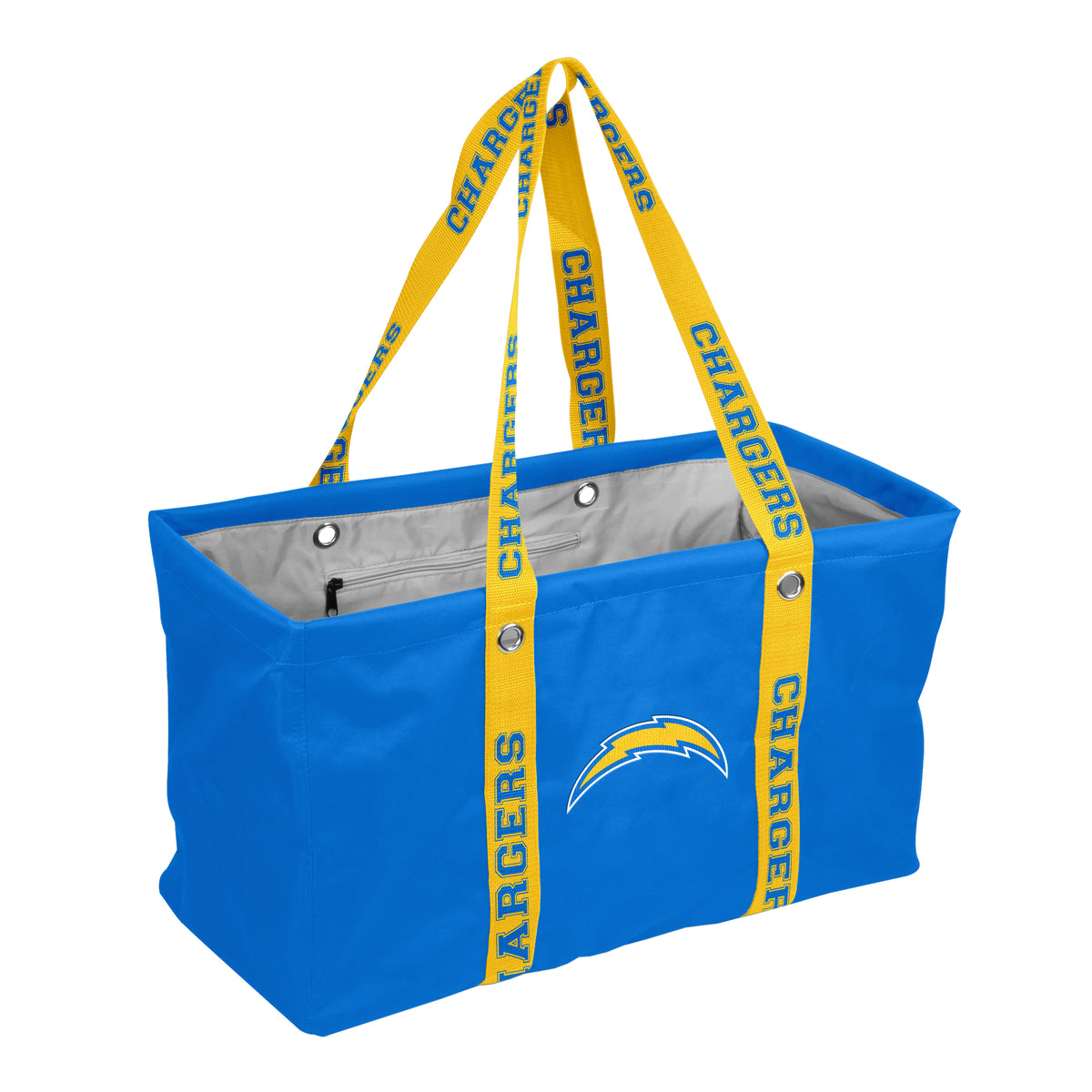 NFL Los Angeles Chargers Logo Brands Picnic Caddy with Dig Strap