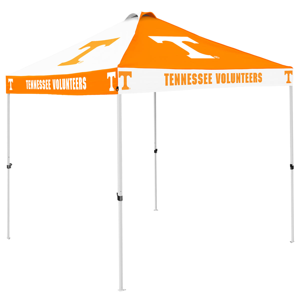 NCAA Tennessee Volunteers Logo Brands Checkerboard Canopy