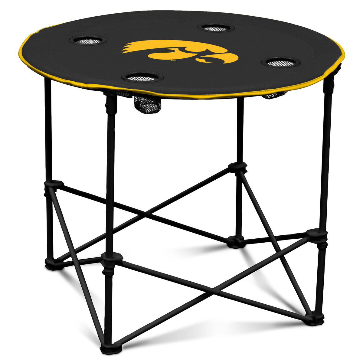 NCAA Iowa Hawkeyes Logo Brands Round Table