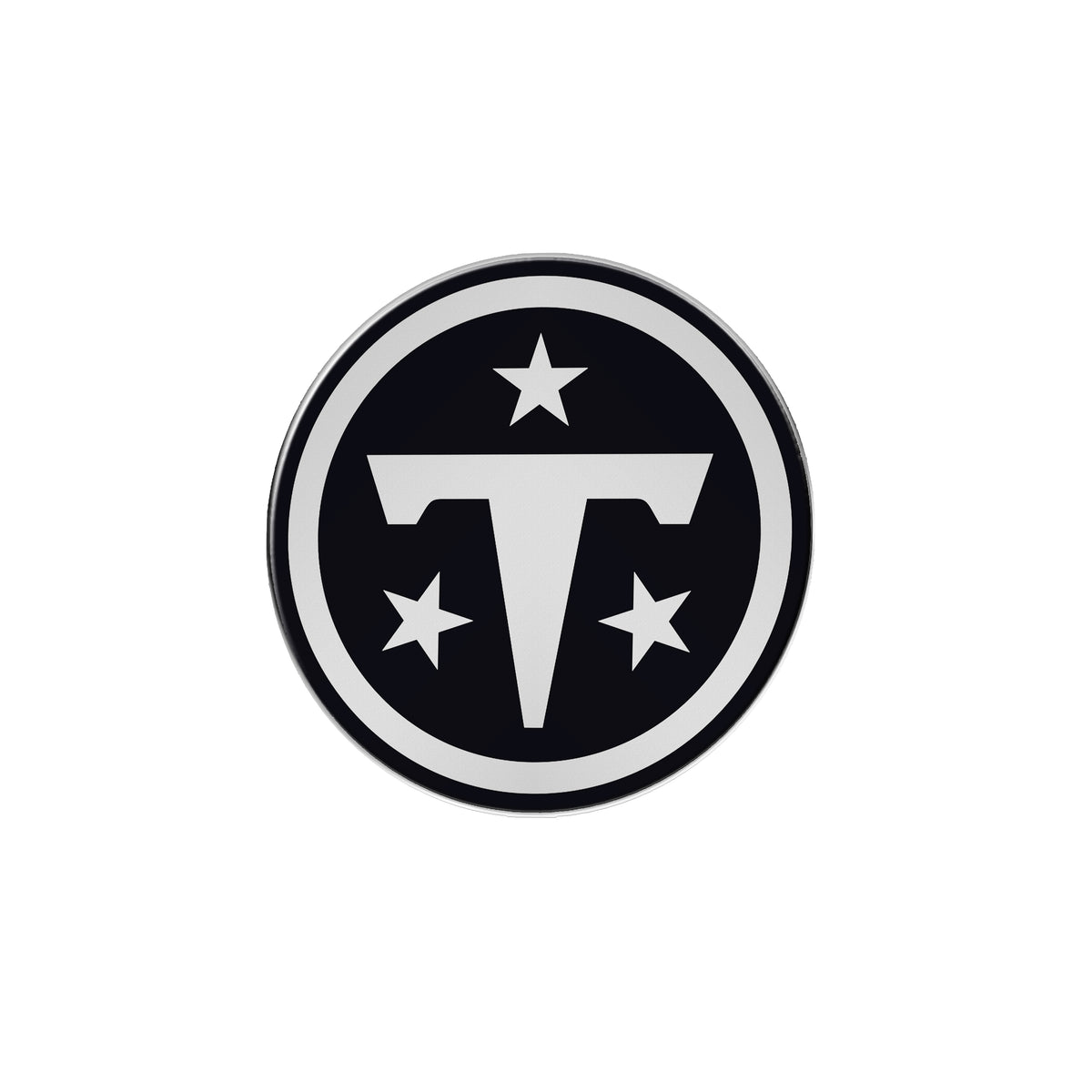 NFL Tennessee Titans Logo Brands Chrome Metal Emblem