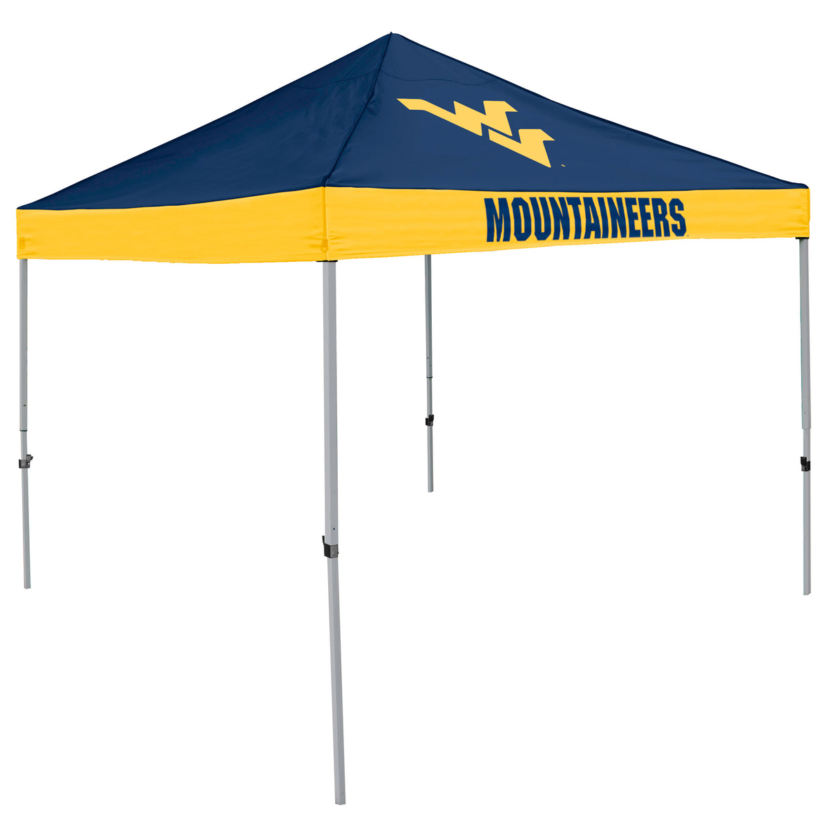 NCAA West Virginia Mountaineers Logo Brands Economy Canopy