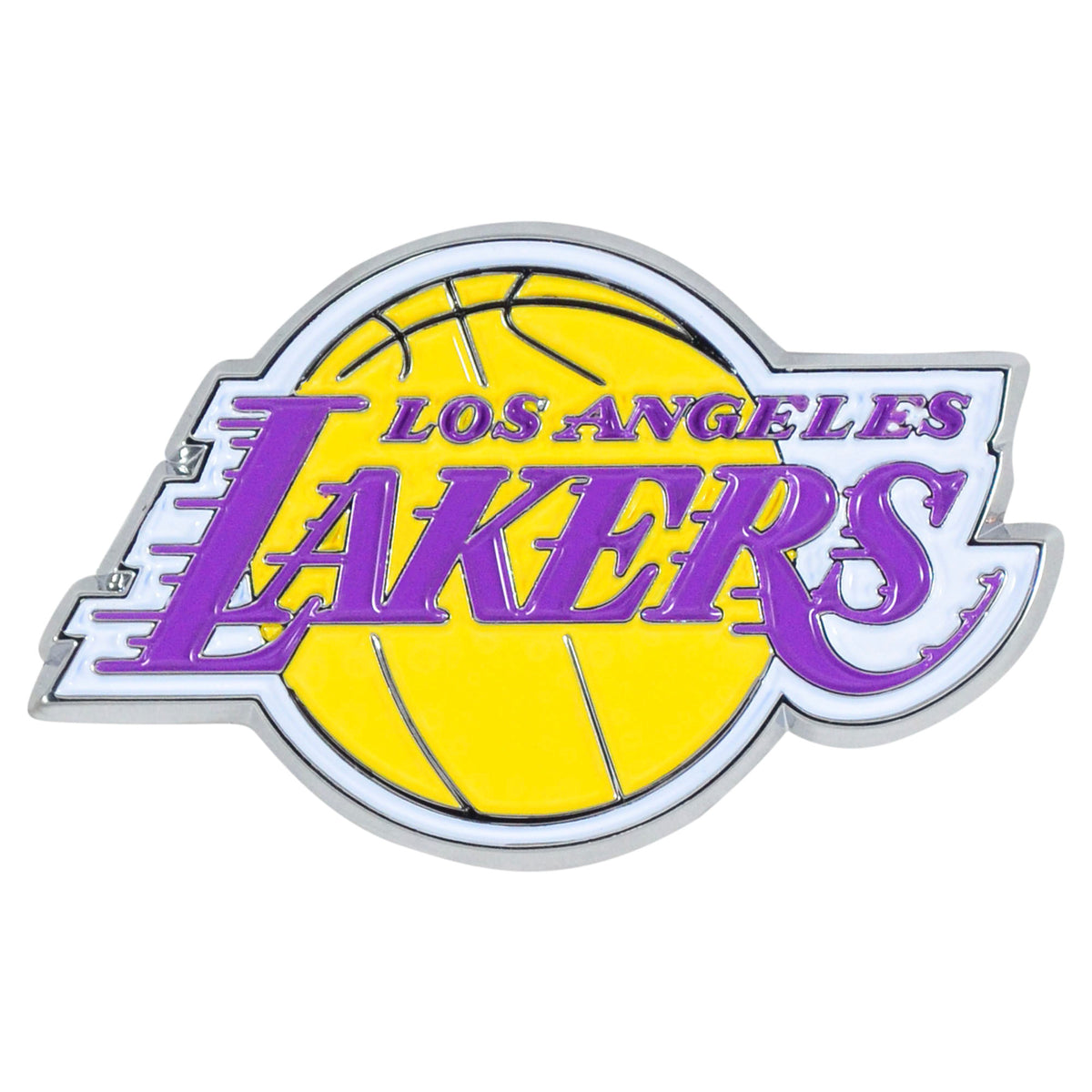 NBA Los Angeles Lakers Logo Brands Color Metal Emblem