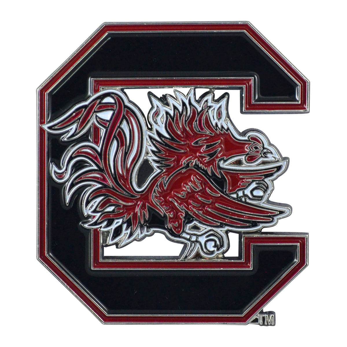 NCAA South Carolina Gamecocks Logo Brands Color Metal Emblem