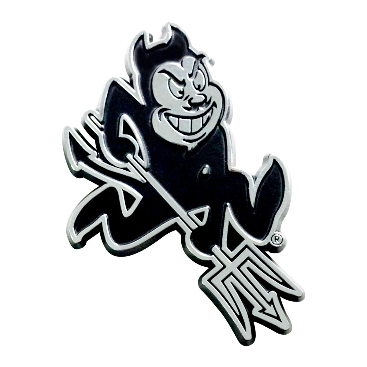 NCAA Arizona State Sun Devils Logo Brands Chrome Metal Emblem