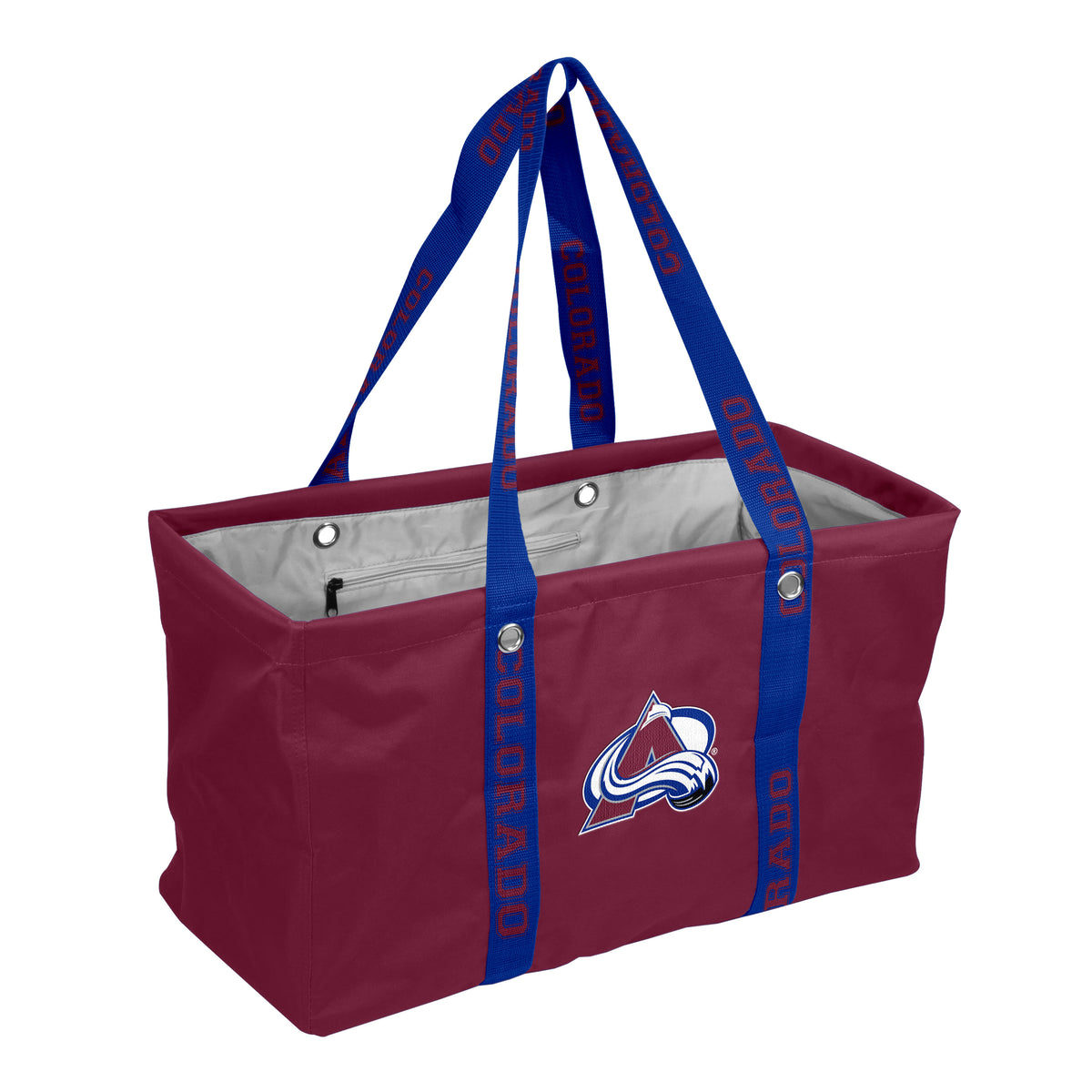 NHL Colorado Avalanche Logo Brands Picnic Caddy with Dig Strap