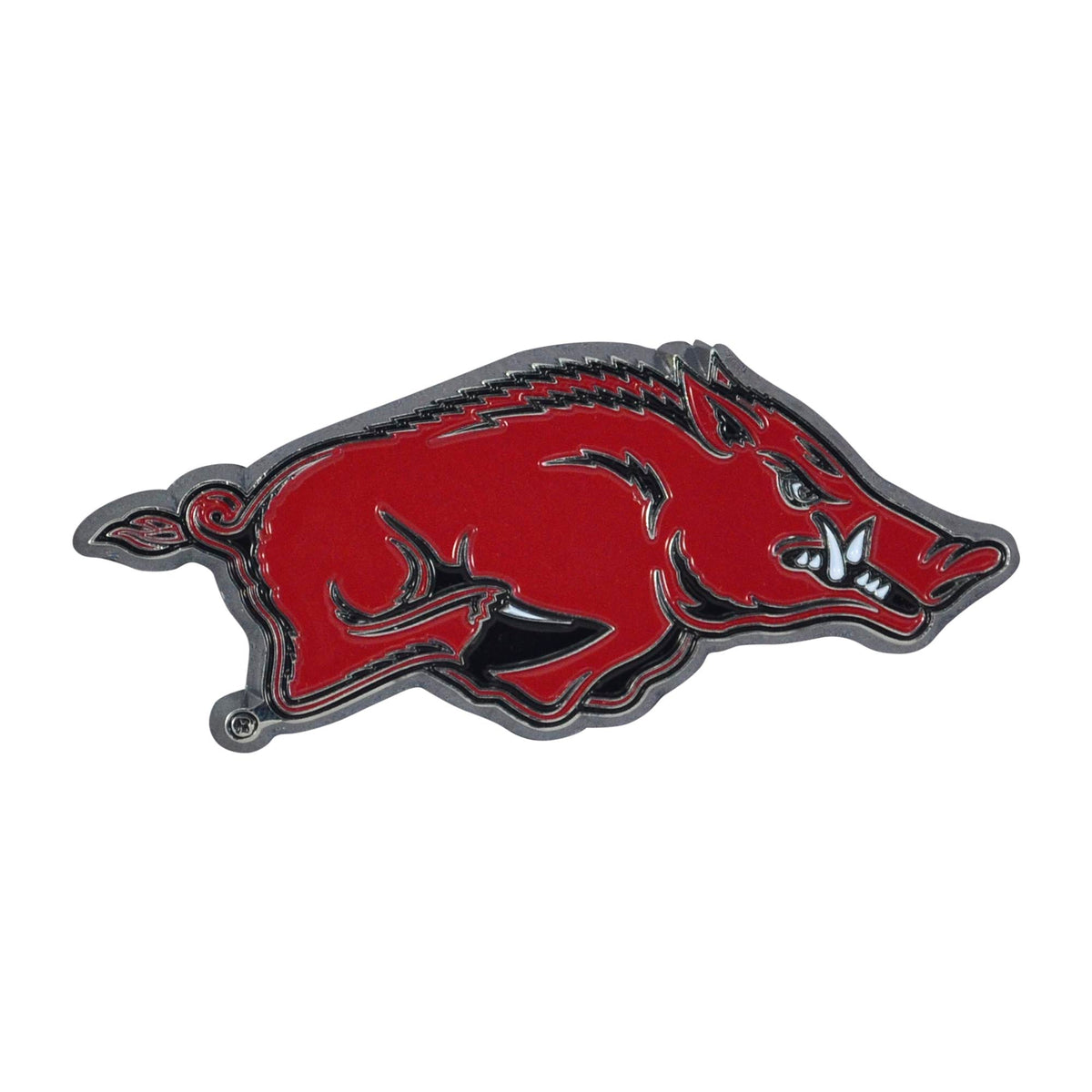 NCAA Arkansas Razorbacks Logo Brands Color Metal Emblem