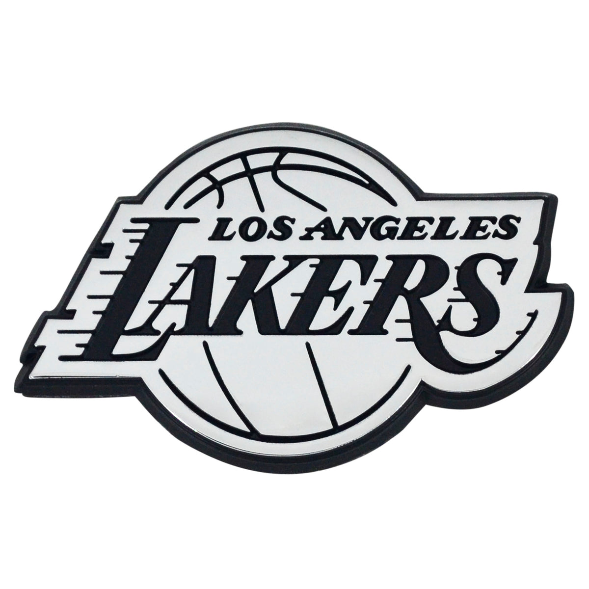 NBA Los Angeles Lakers Logo Brands Chrome Metal Emblem