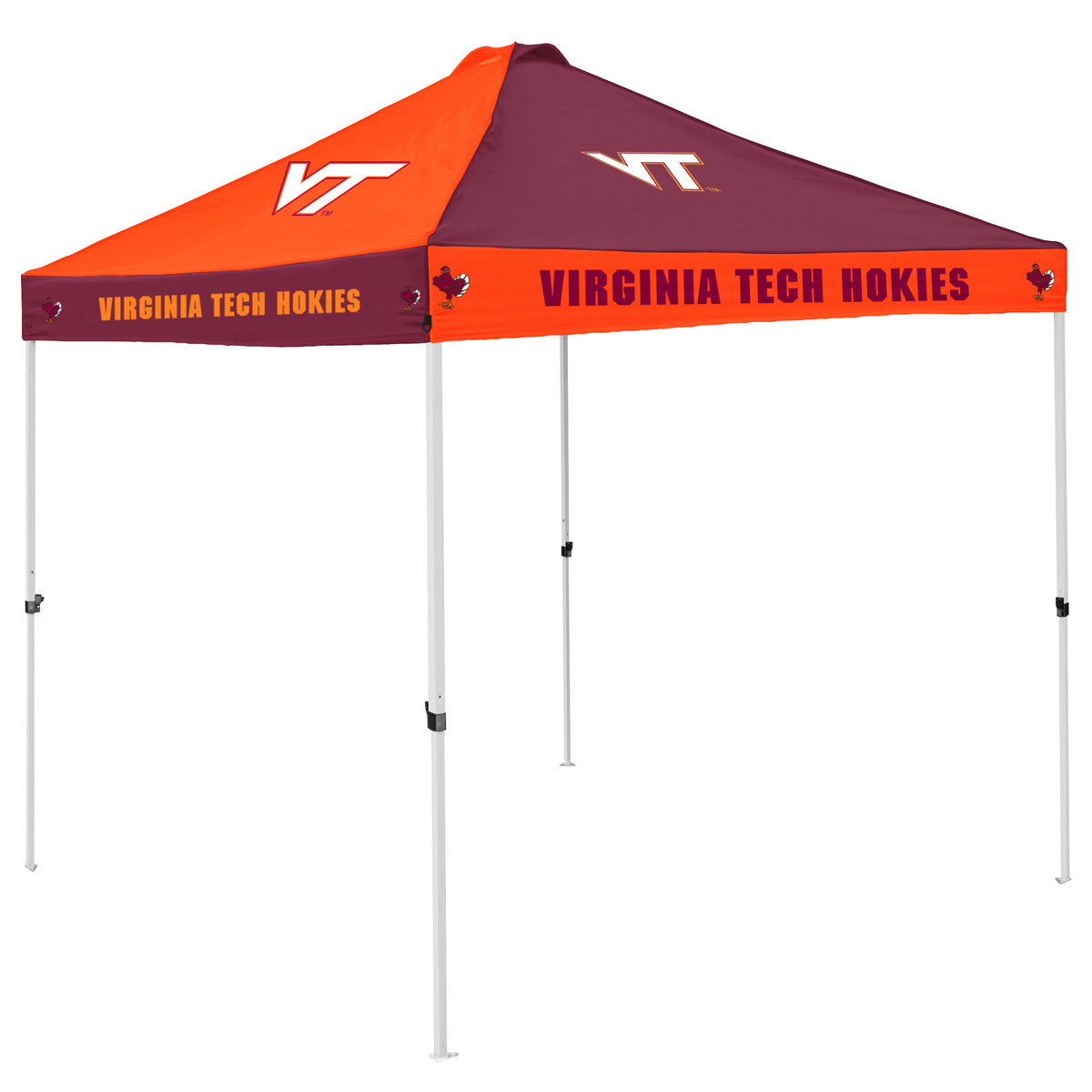NCAA Virginia Tech Hokies Logo Brands Checkerboard Canopy