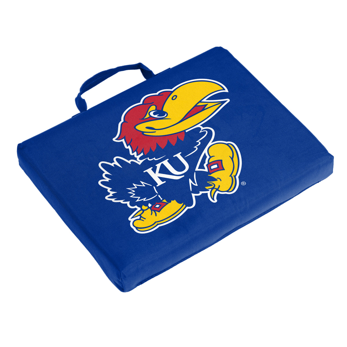NCAA Kansas Jayhawks Logo Brands Bleacher Cushion