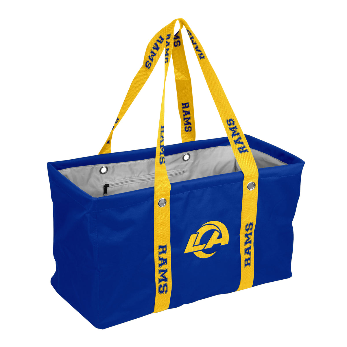 NFL Los Angeles Rams Logo Brands Picnic Caddy with Dig Strap