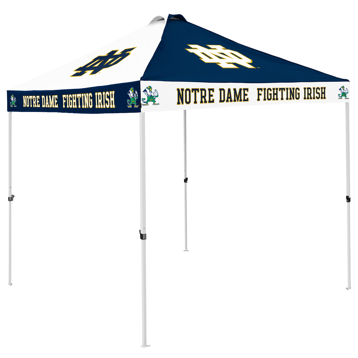 NCAA Notre Dame Fighting Irish Logo Brands Checkerboard Canopy