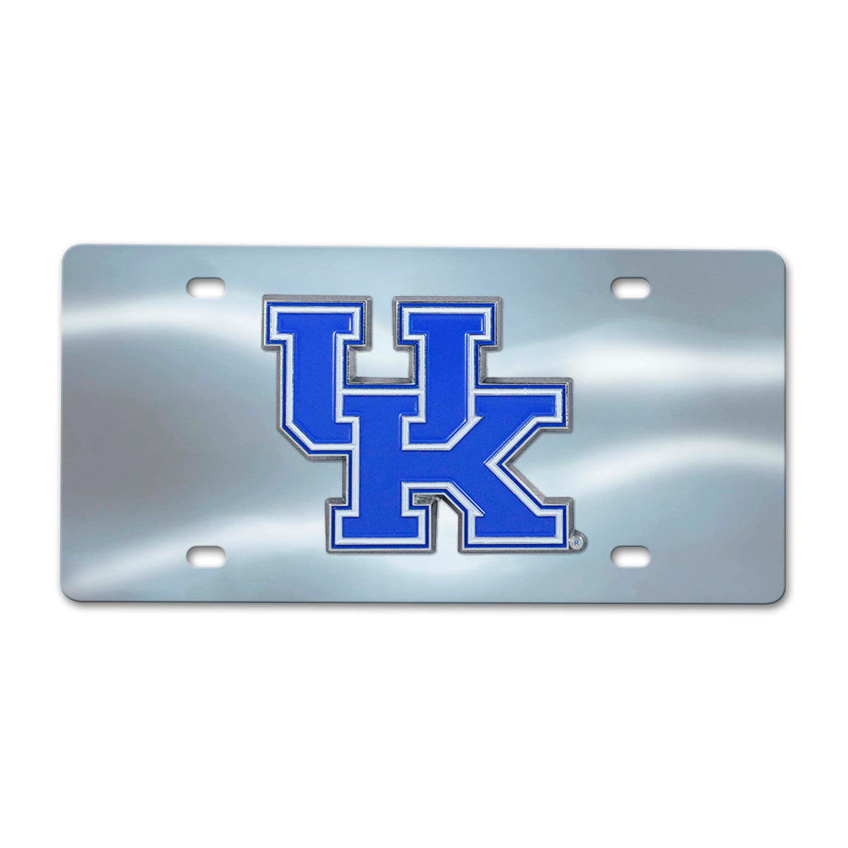 NCAA Kentucky Wildcats Logo Brands Chrome Diecast License Plate