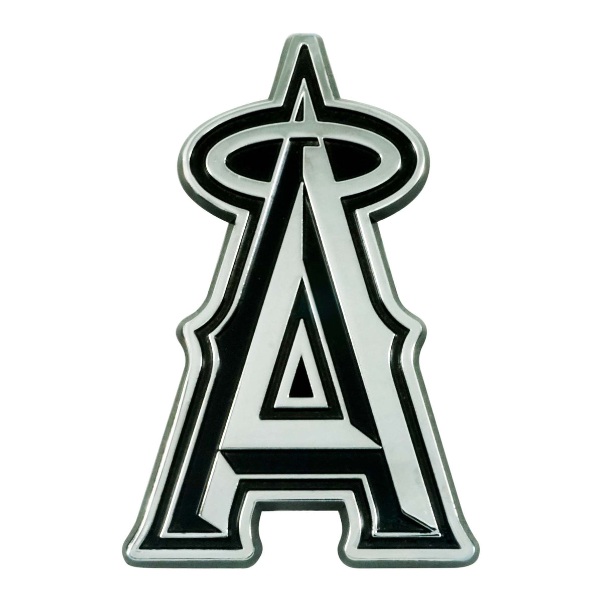 MLB Los Angeles Angels Logo Brands Chrome Metal Emblem