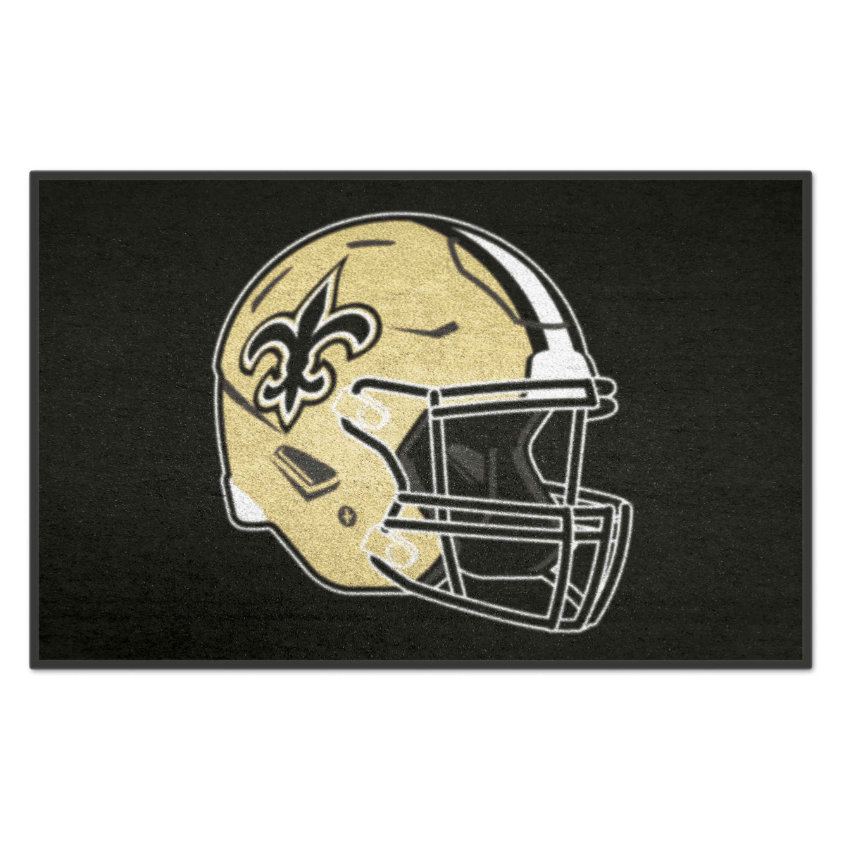 NFL New Orleans Saints Logo Brands Starter Mat