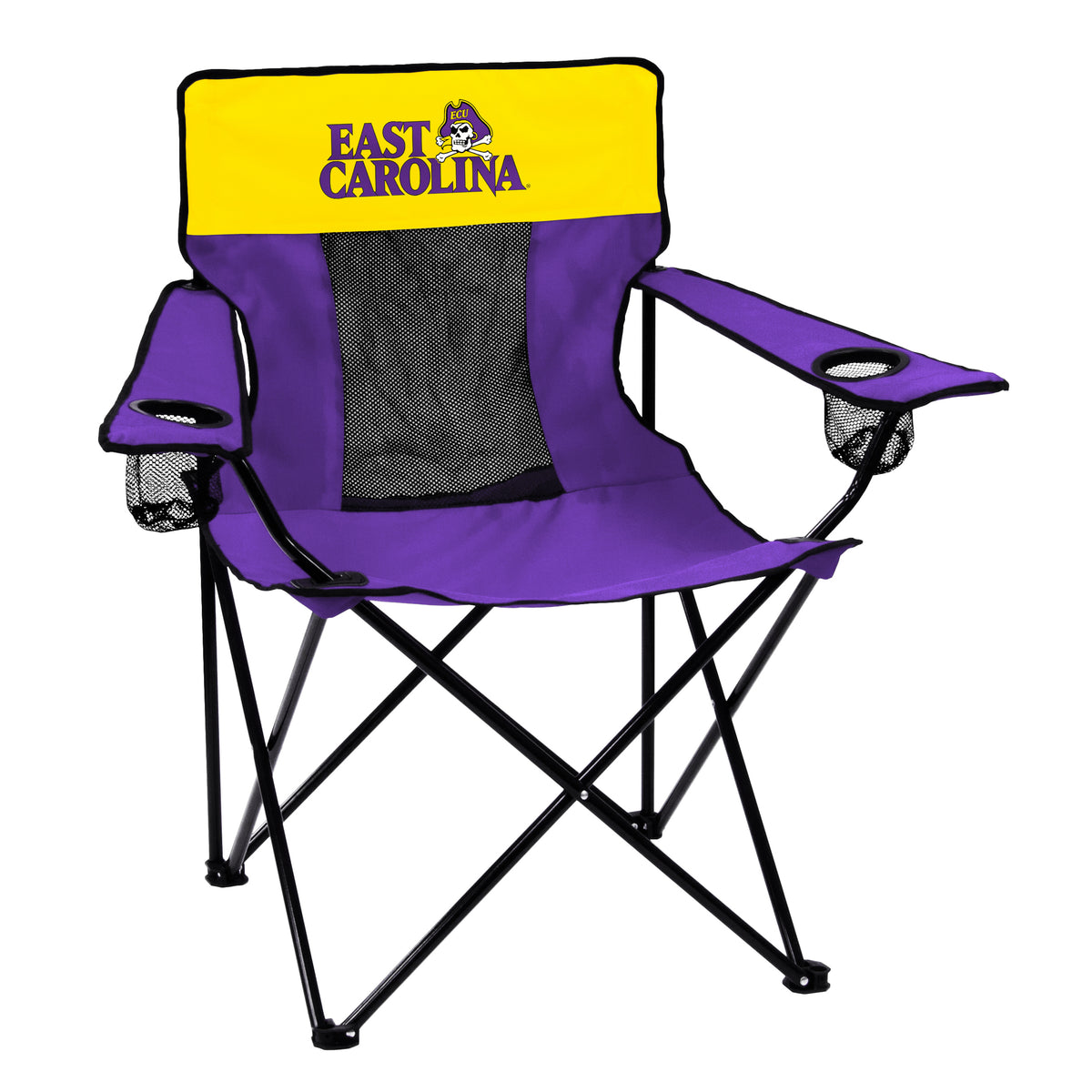 NCAA East Carolina Pirates Logo Brands Elite Chair