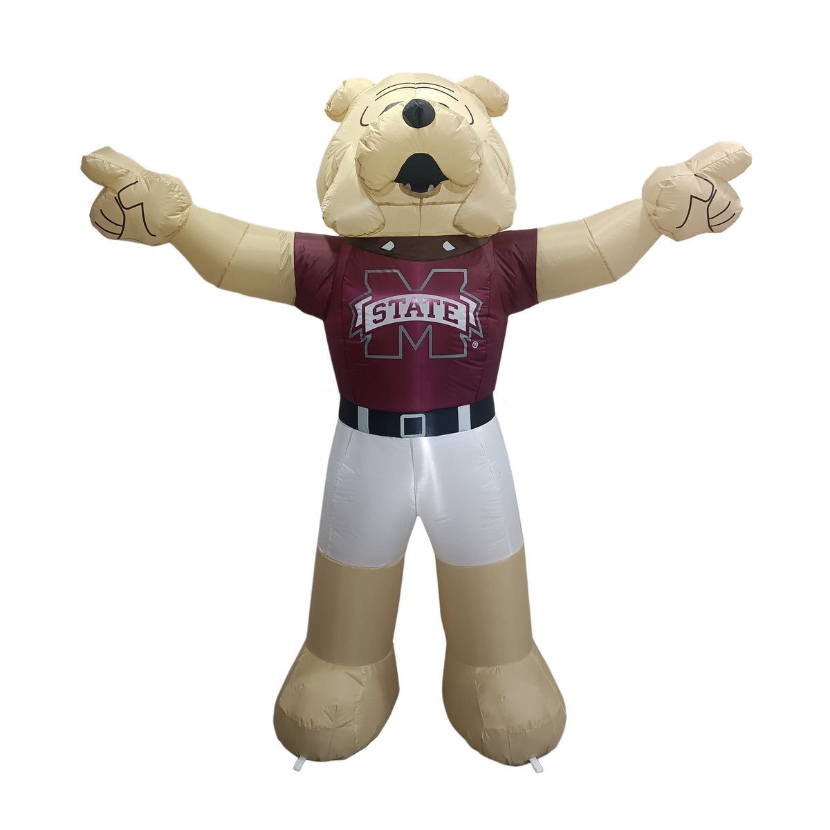 NCAA Mississippi State Bulldogs Logo Brands 7 Foot Yard Inflatable Mascot