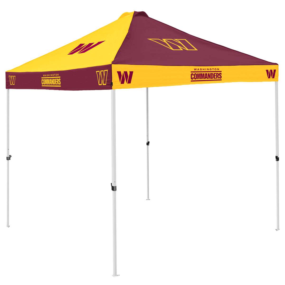 NFL Washington Commanders Logo Brands Checkerboard Canopy