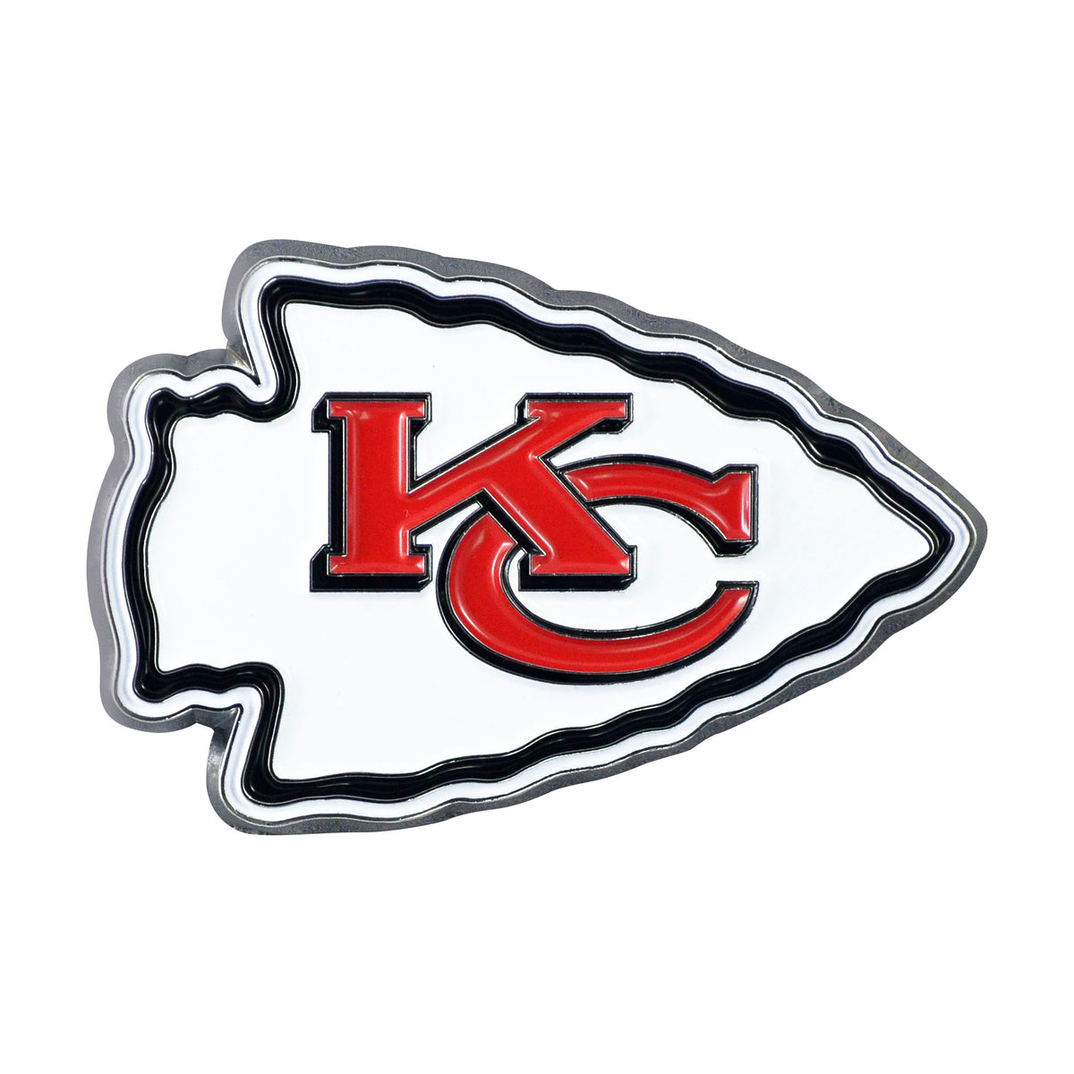 NFL Kansas City Chiefs Logo Brands Color Metal Emblem